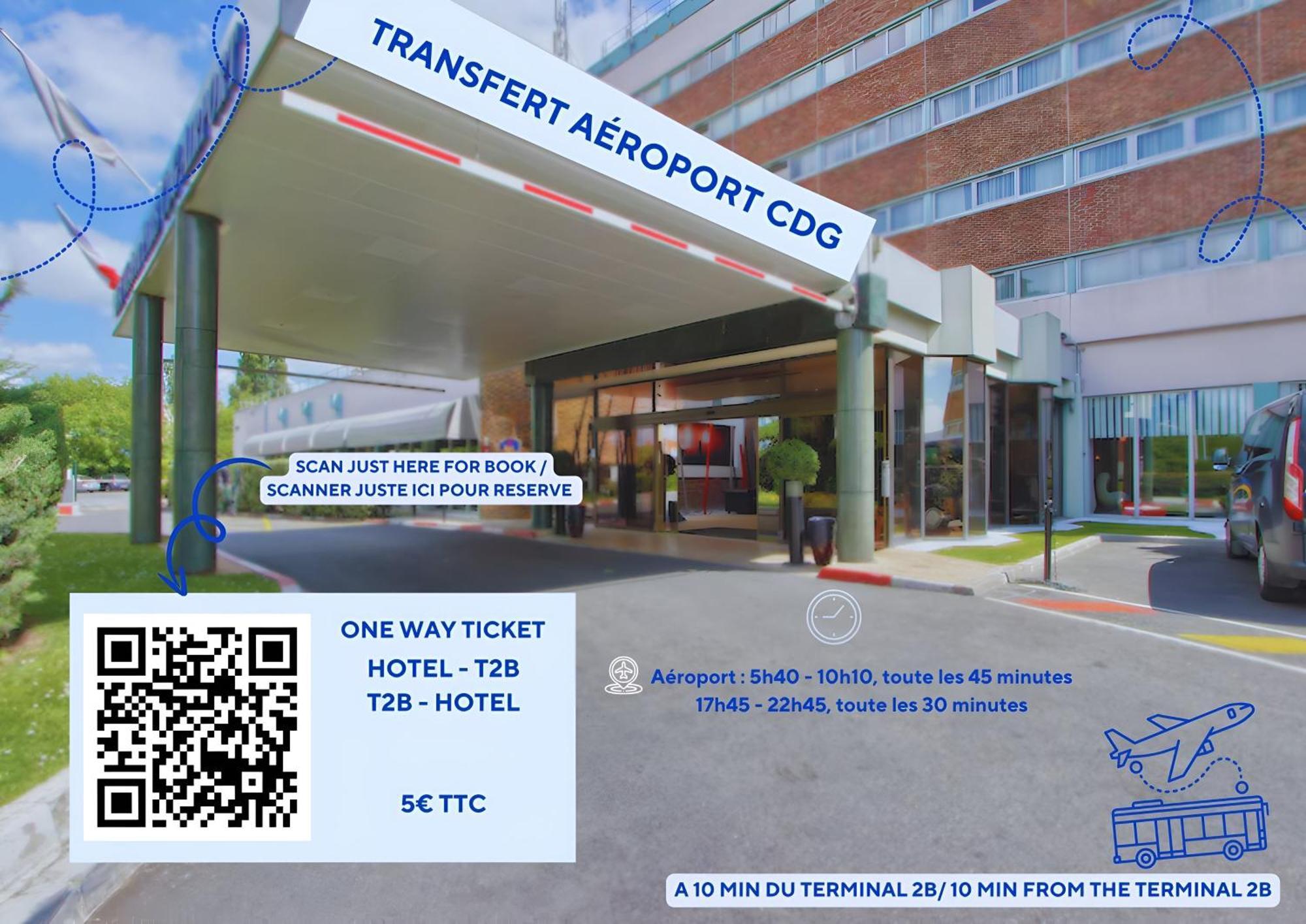 Hotel Inn Paris Cdg Airport Roissy-en-France Eksteriør bilde